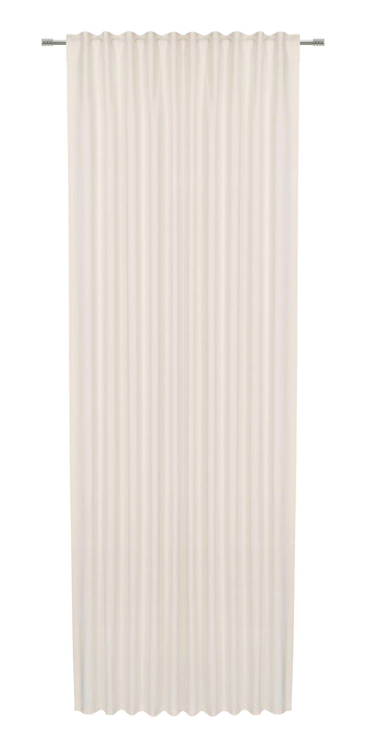 ZASŁONA GOTOWA NATURE - kolor naturalny, Basics, tkanina (140/255cm) - Boxxx