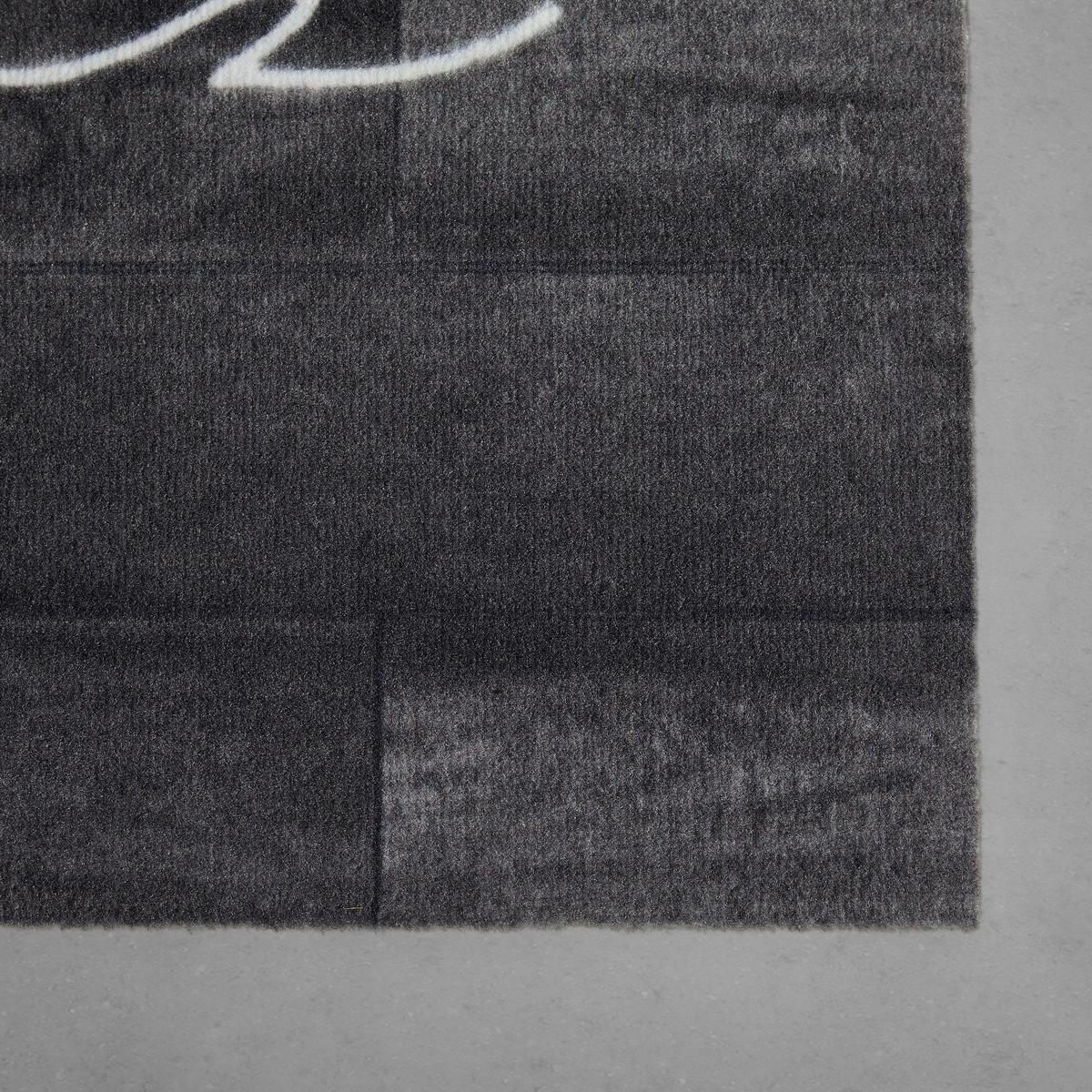 Läufer Lieblingsplatz Wood in Grau ca. 50x150cm - Dunkelgrau, Basics, Kunststoff (50/150cm) - Modern Living