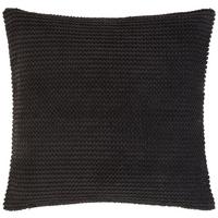 Kissenhülle Maxima Schwarz ca. 50x50cm - Schwarz, Textil (50/50cm) - Premium Living