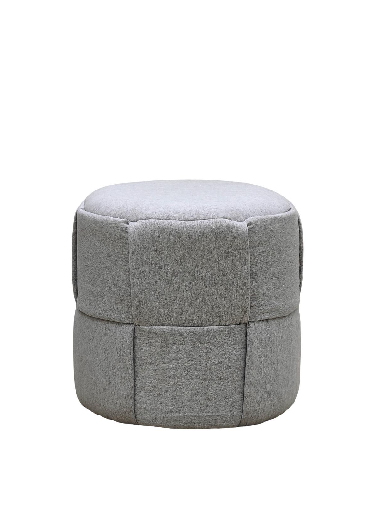 Tabure Play - svijetlo siva, Moderno, drvo/tekstil (40/38/40cm) - Mömax