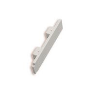 Végzáró 2db 7cm - fehér, műanyag (7cm)