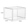 SKOLÅDA LARISSA -EXT- - klar, Klassisk, plast (36/23/27cm) - Modern Living