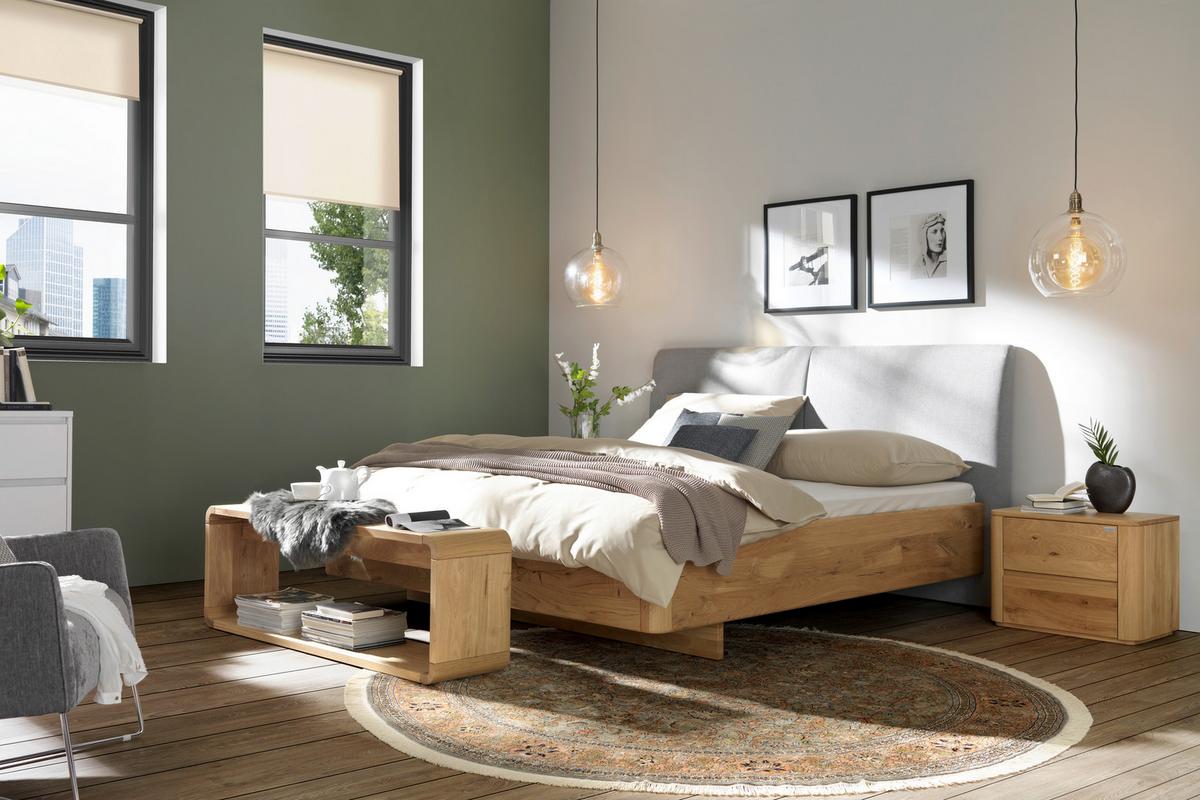 SZAFKA NOCNA SILENE - kolor dębowy, Konventionell, drewno (60/45/38cm) - Valnatura