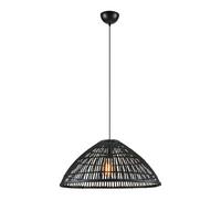 Hängeleuchte Capello max. 40 Watt - Schwarz, Basics, Naturmaterialien/Metall (58/58/27cm) - Markslöjd