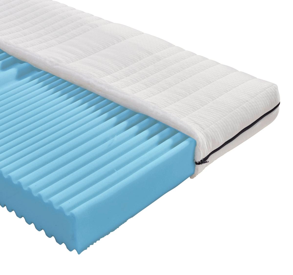 Madrac Od Komforne Pjene Flex H2 - bijela, Moderno, tekstil (90/200cm) - Primatex