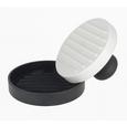 Hamburgerpresse Till in Schwarz - Schwarz/Weiß, Kunststoff (11,5/7cm) - Mömax modern living Hamburgerpresse Till in Schwarz - Schwarz/Weiß, Kunststoff (11,5/7cm) - Mömax modern living