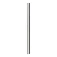 Slamka +četkica Jessy 7-Dijelni Set - prozirno/crna, staklo (16cm) - Premium Living