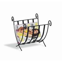 Stojalo Za Časopise Iron, Črna, Jeklo - črna, Romantika, kovina (32/35/35cm) - Mömax