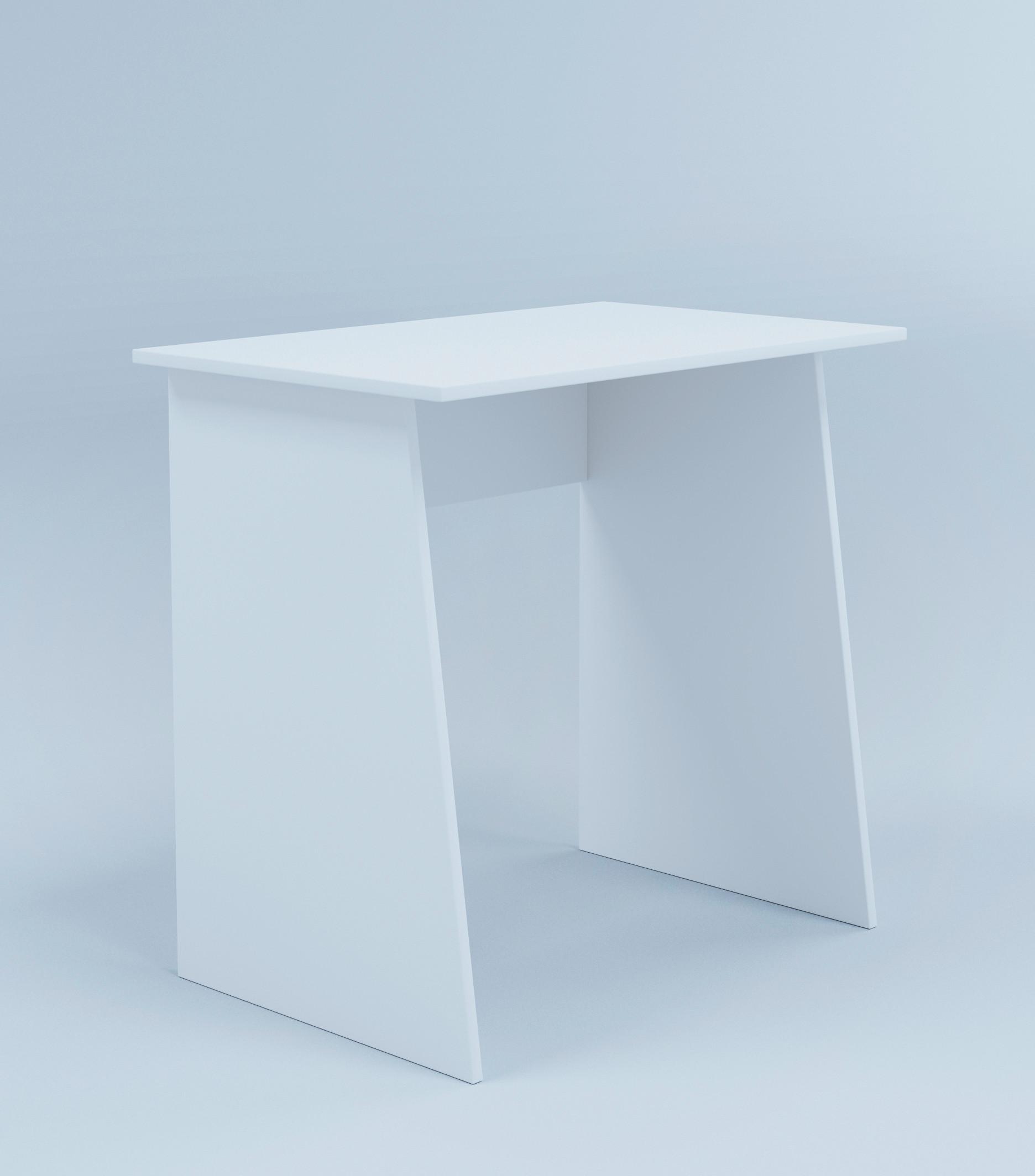 Pisalna Miza Masola Mini, Bela - bela, Basics, leseni material (80/50/74cm) - MID.YOU