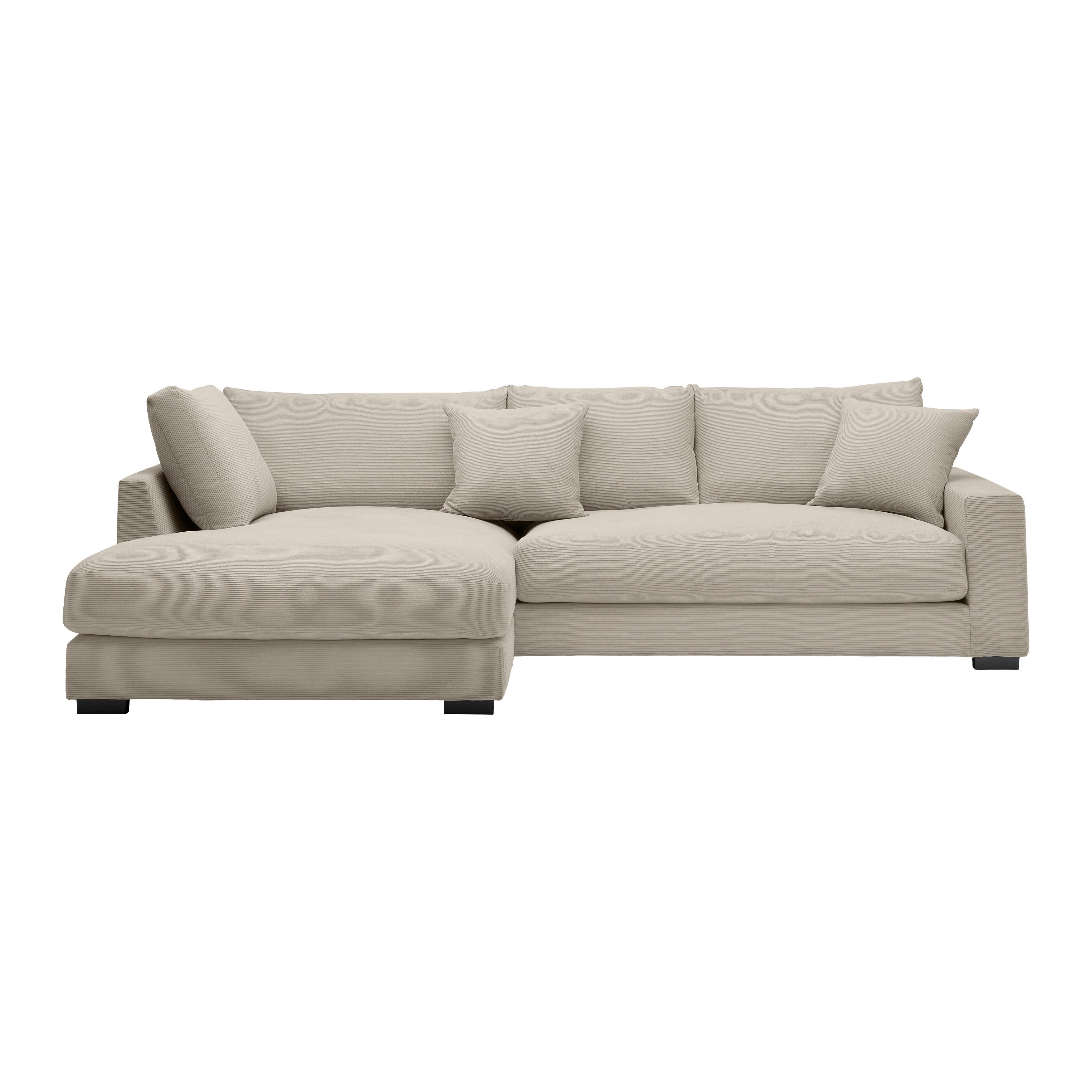 Colțar Pedro - taupe, Modern, textil (190/300cm) - Mömax