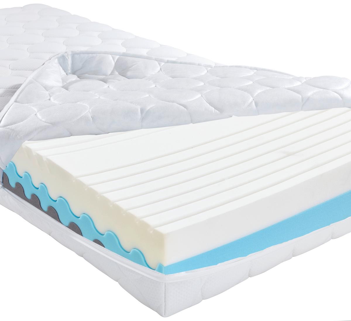 Madrac Od Komforne Pjene Silvy Deluxe H3/h4 - bijela, tekstil (80/200cm) - Primatex