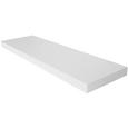 Falipolc Giga - Fehér, modern, Faalapú anyag (80/3,8/23,50cm)