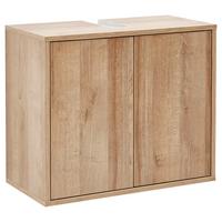 Waschbeckenunterschrank Finn Eichefarben - Eichefarben, MODERN, Holzwerkstoff (60/50/30,5cm) - MID.YOU