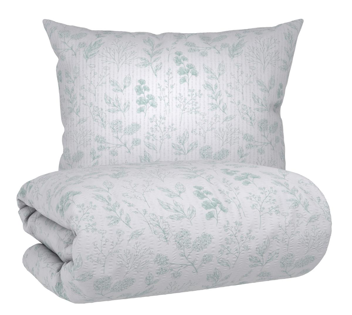 Bettwäsche Paris Mintgrün ca. 140x200cm - Mintgrün, Textil (140/200cm) - Mömax