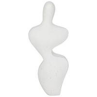 Ukrasna Figura Noor - bela, Moderno, plastika (12,5/31,5/7cm) - Mömax