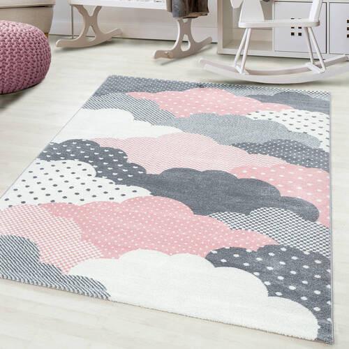 Kinderteppich Bambi Pink ca. 140x200cm - Pink, Trend, Textil (140/200cm) - Ben'n'jen