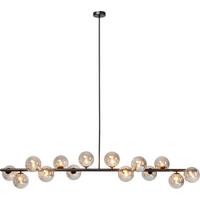 LAMPA WISZĄCA 52511 SCALA BALLS - czarny/szary, Design, metal/szkło (150/140/27cm) - Kare-Design