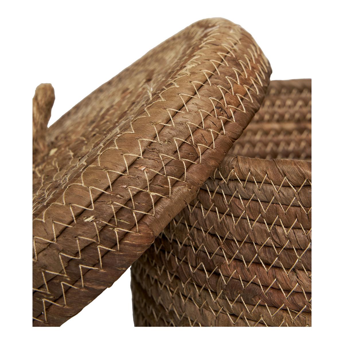 Korbset Desio Braun 2-teilig - Braun, Basics, Naturmaterialien