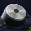 GRYTA BLACK LINE - klar/svart, Klassisk, metall/glas (20/9,6cm) - Gourmesto