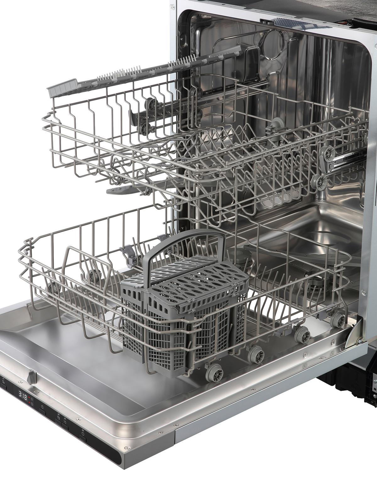 Geschirrspüler GSV60DM Silberfarben - Silberfarben, Basics, Kunststoff/Metall (59,8/82/55cm) - Mican
