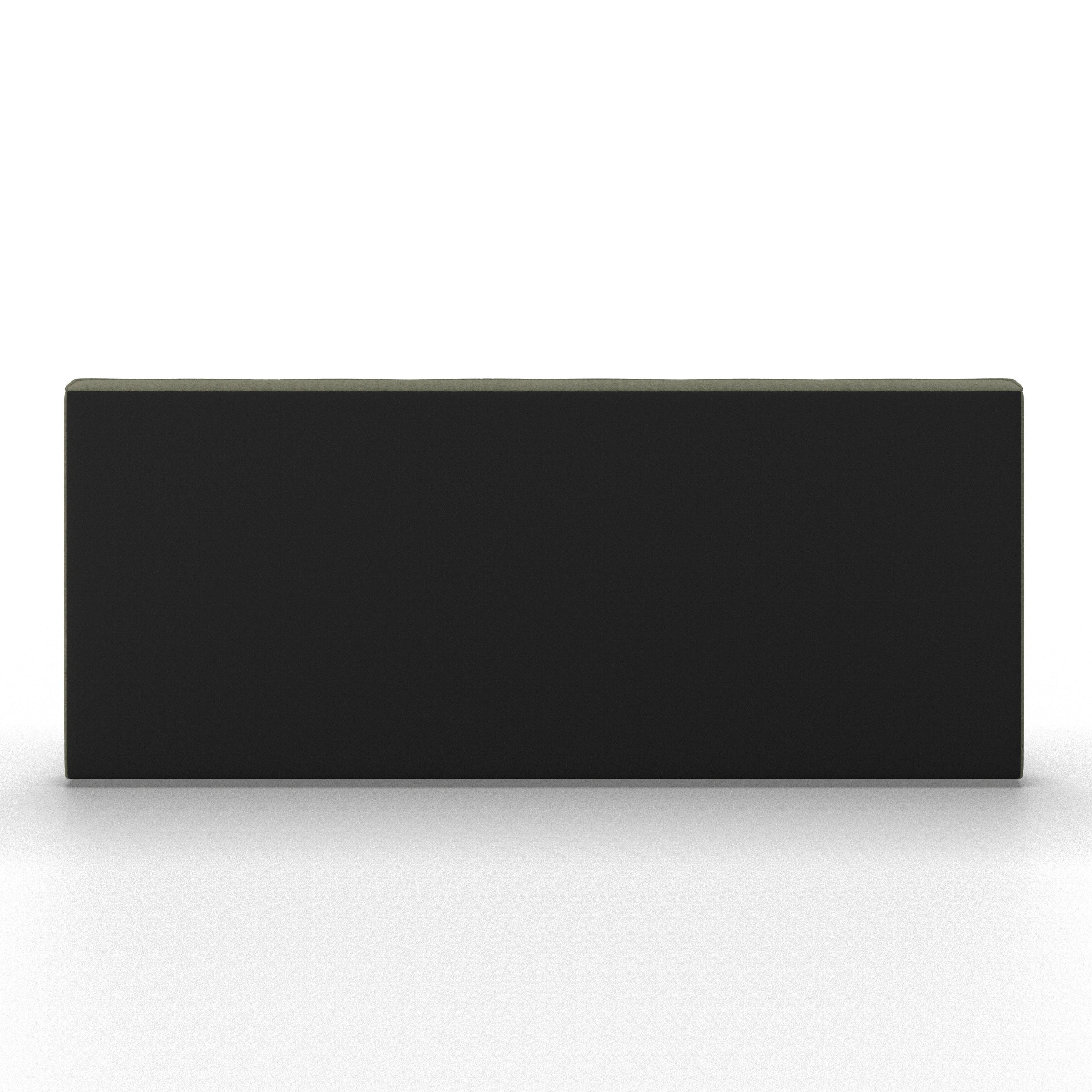 STOPPAD SÄNG SERENA - grön/svart, Modern, metall/trämaterial (180/200cm) - Bessagi Home