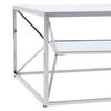 SOFFBORD ANGEL II - kromfärg, Modern, metall/glas (70/70/38cm) - Mömax