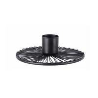 Hengergyertyatartó Mayla - fekete, Modern, fém (11,5/3,5cm) - Modern Living