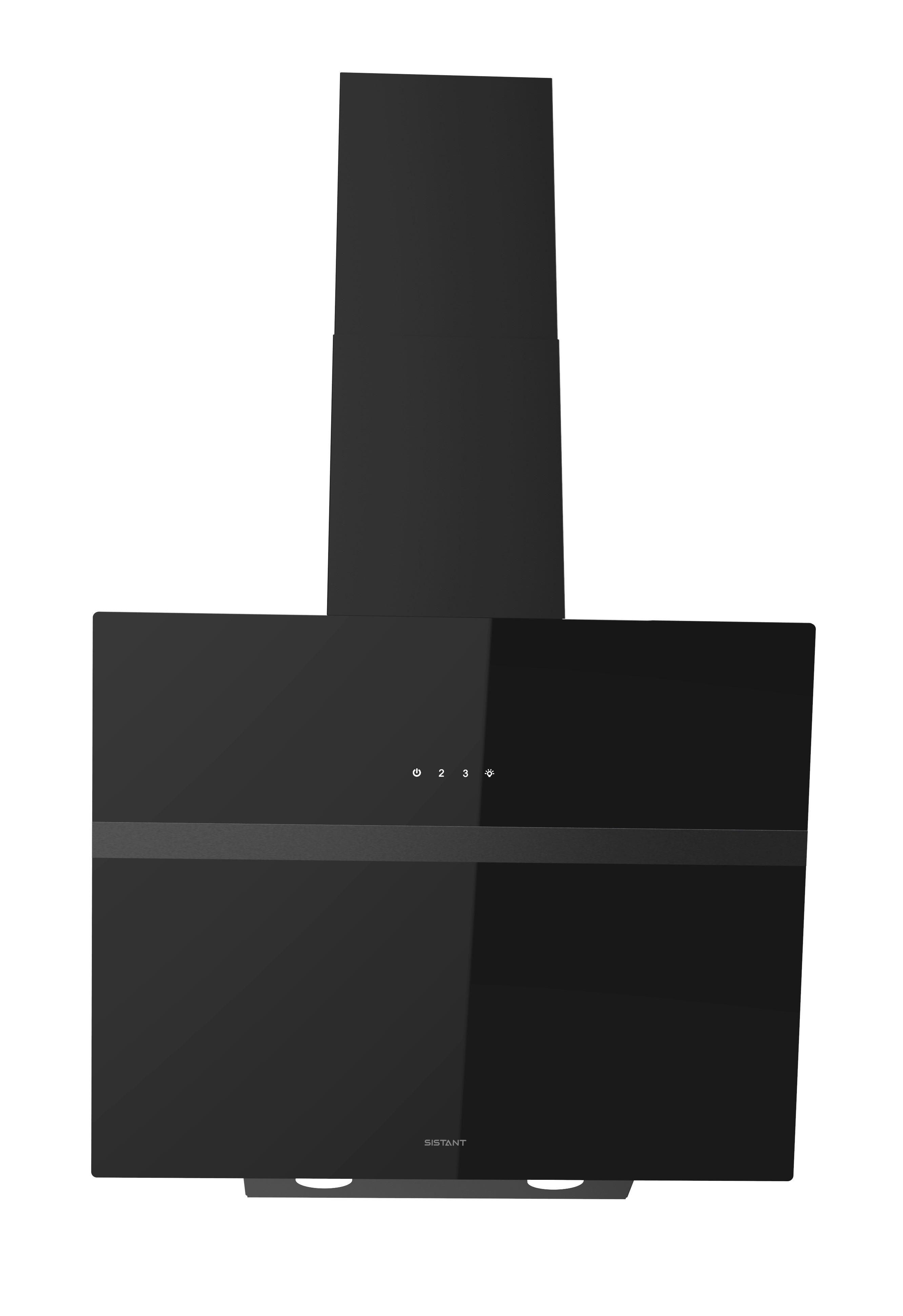 Dunstabzugshaube DH6003 - Schwarz, LIFESTYLE, Metall (59,6/92-118/36,7cm) - Sistant