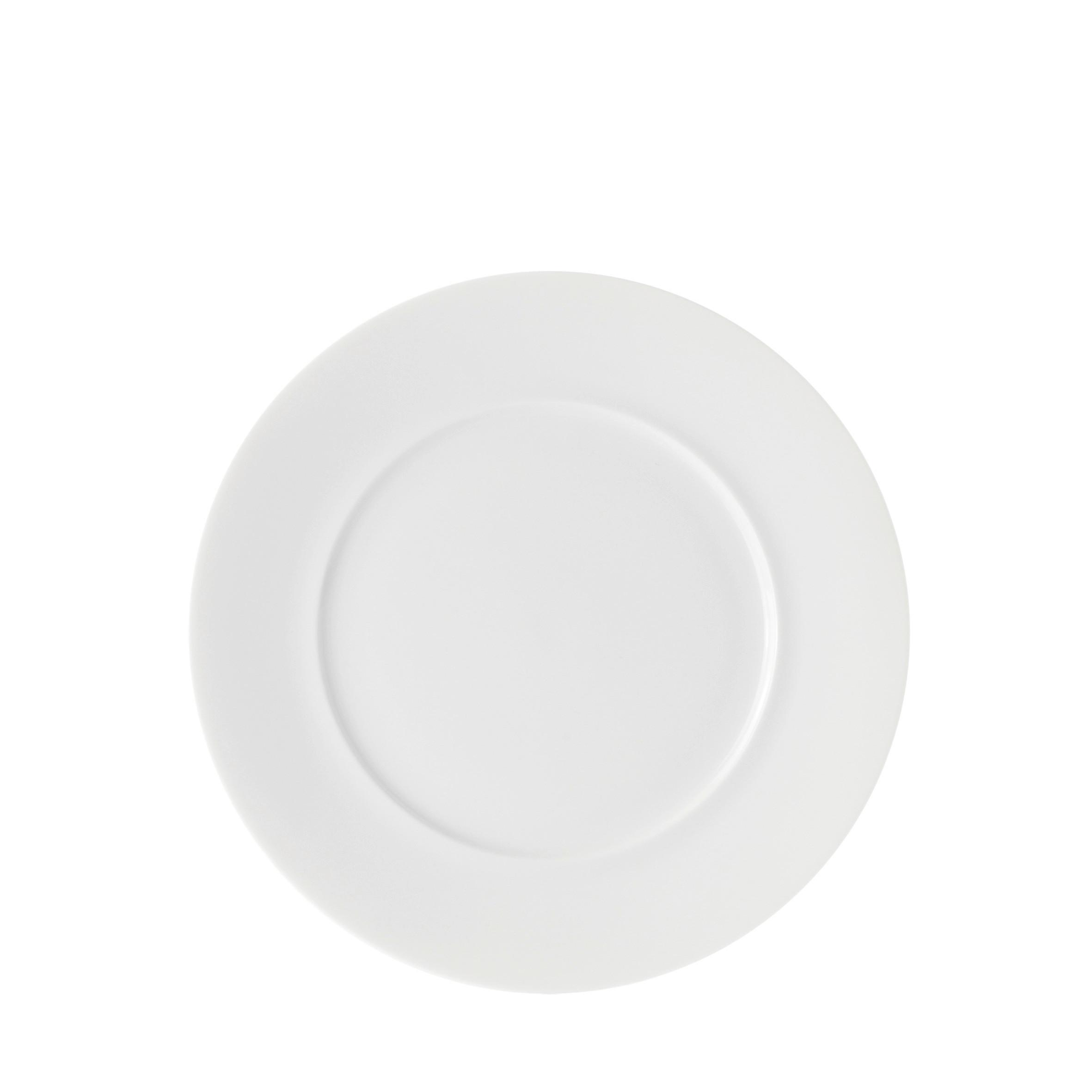 Desertni Tanjir 22cm Rosi - bela, Konvencionalno, keramika (22cm) - Gourmesto