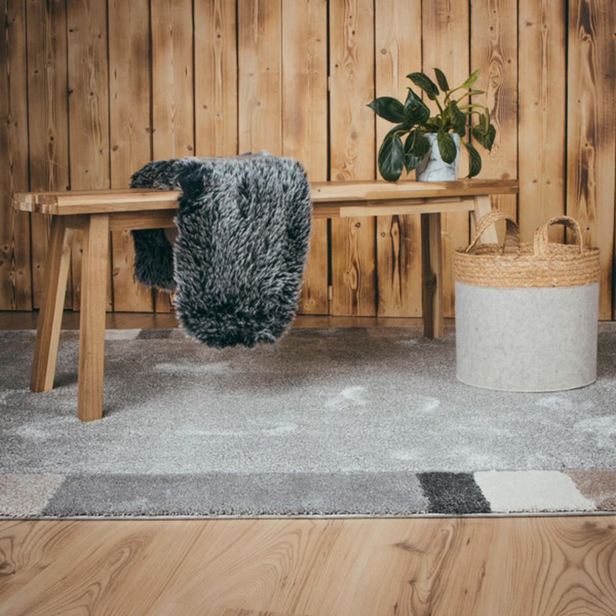 FLACHWEBETEPPICH MY FRISCO 281 - gris, Basics, textile (160/230cm)