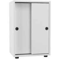Arhivska Omara Ulas, Bela - bela, Design, leseni material (49/74/38cm) - MID.YOU