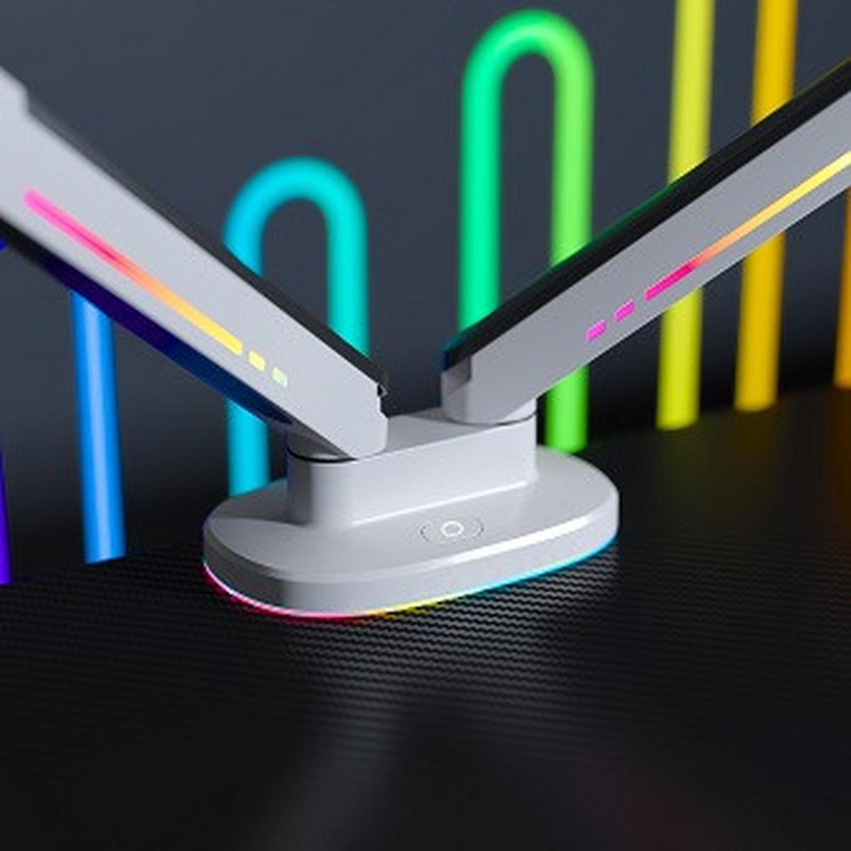 UCHWYT DO MONITORA CODY 2 RBG - biały, Design, tworzywo sztuczne/metal (105/62,2/15,2cm) - Boxxx