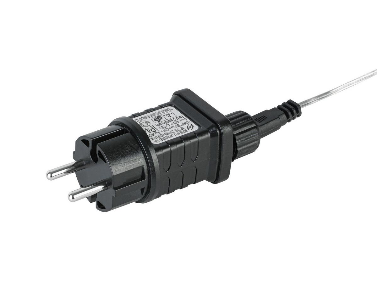 LED-Dekoleuchte Tanne Weiß max. 6 Watt - Chromfarben/Weiß, Design, Kunststoff (31,5/12/60cm) - Mömax