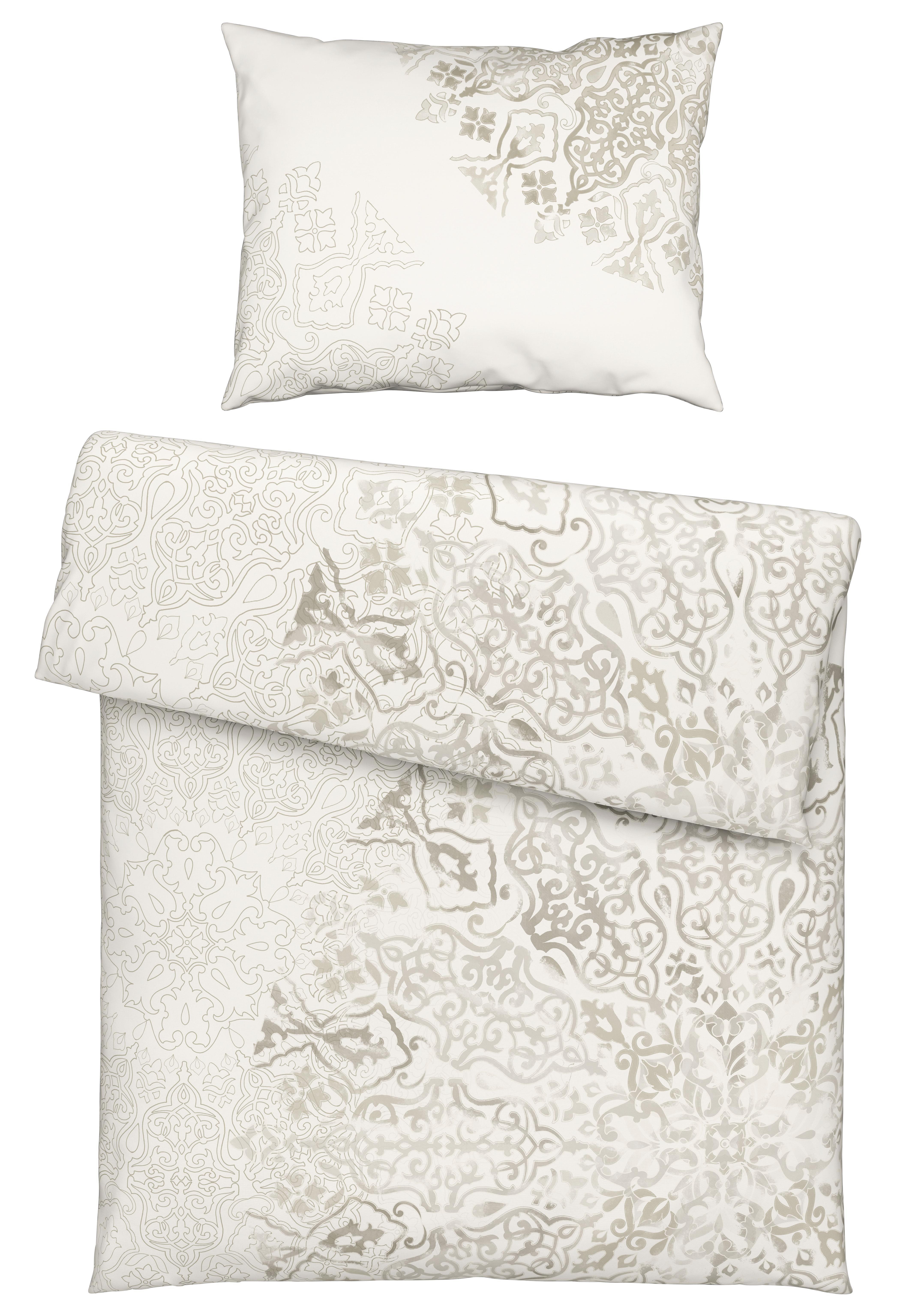 Bettwäsche Gabrielle ca. 135x200cm - Beige, KONVENTIONELL, Textil (135/200cm) - Mömax modern living