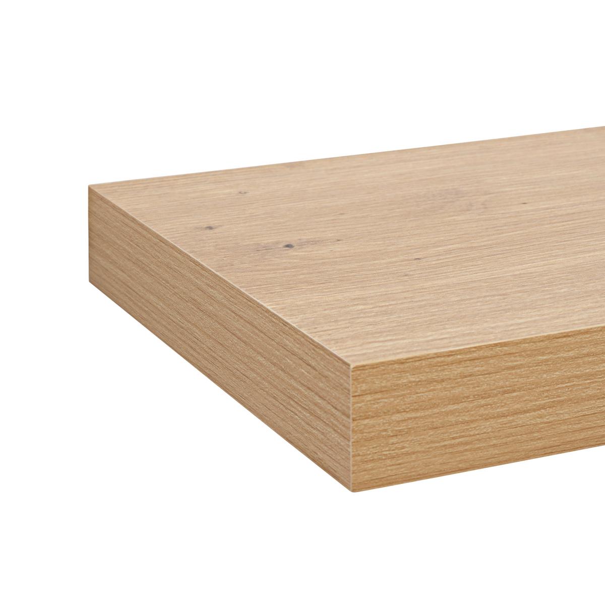 Zidna Polica Anja Sb - hrast Artisan, Moderno, drvni materijal (23,5/3,8/23,5cm) - Modern Living