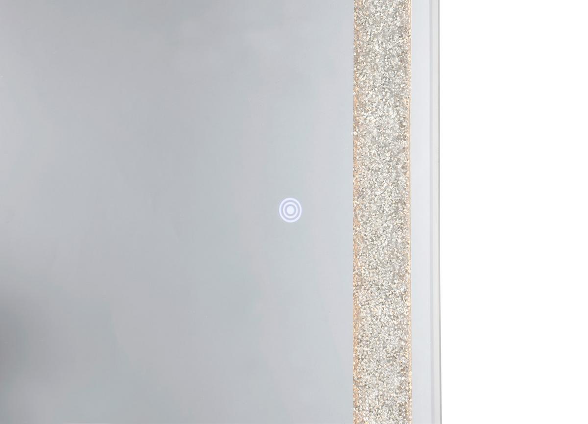 Standspiegel Hermine Glitzer LED ca. 40x160cm - LIFESTYLE, Glas/Holzwerkstoff (40/160cm) - Mömax