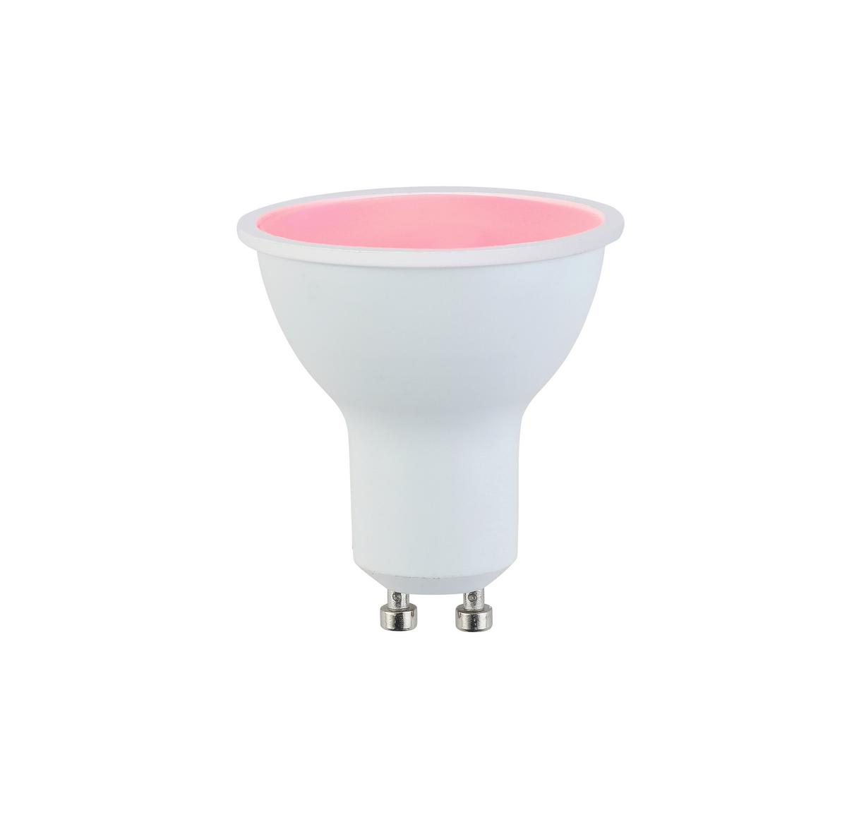 ŻARÓWKA LED COLOUR - biały, Basics, tworzywo sztuczne/metal (5/5,6cm) - Boxxx