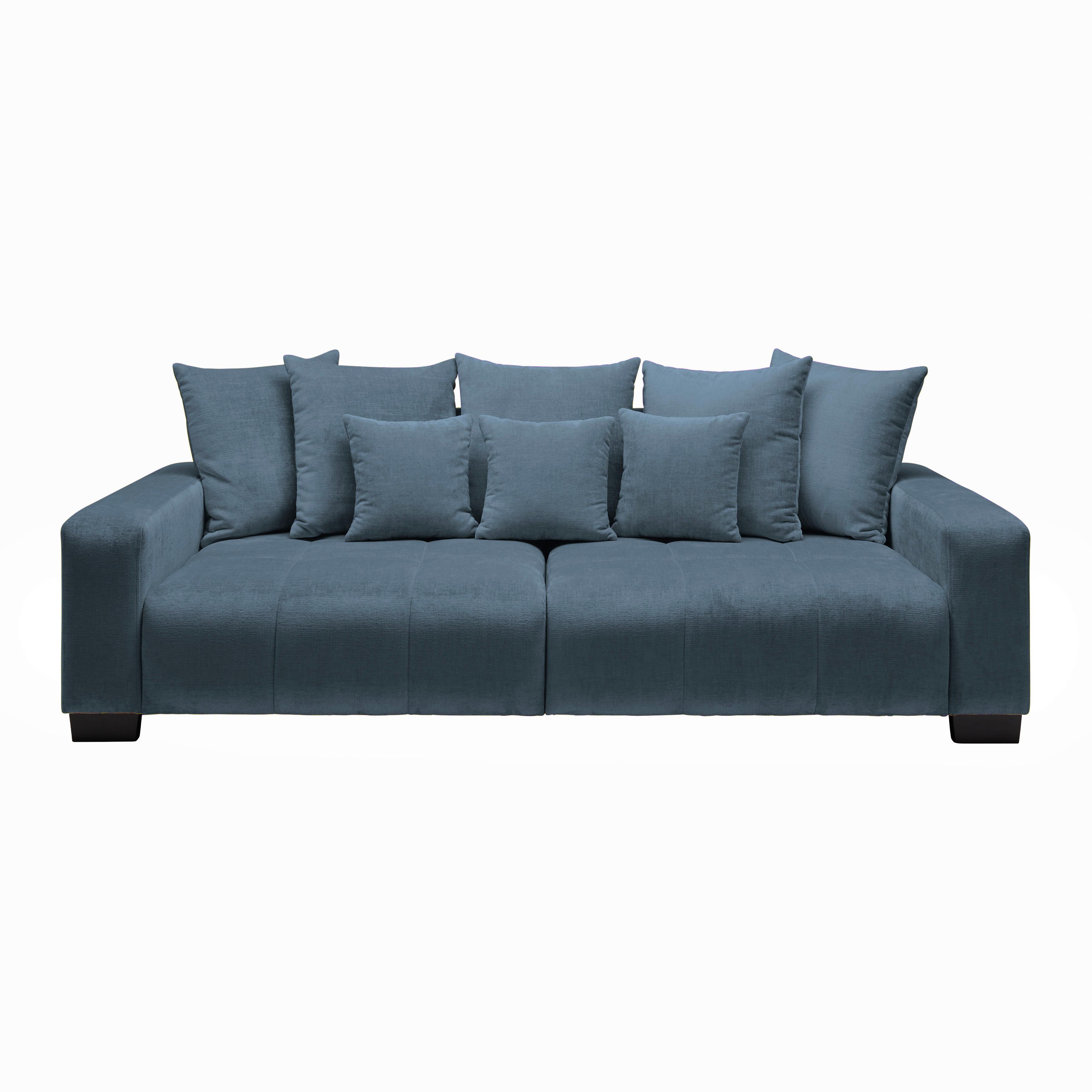 Bigsofa Matteo Petrol - Petrol/Schwarz, MODERN, Holz (246/93/124cm) - Based