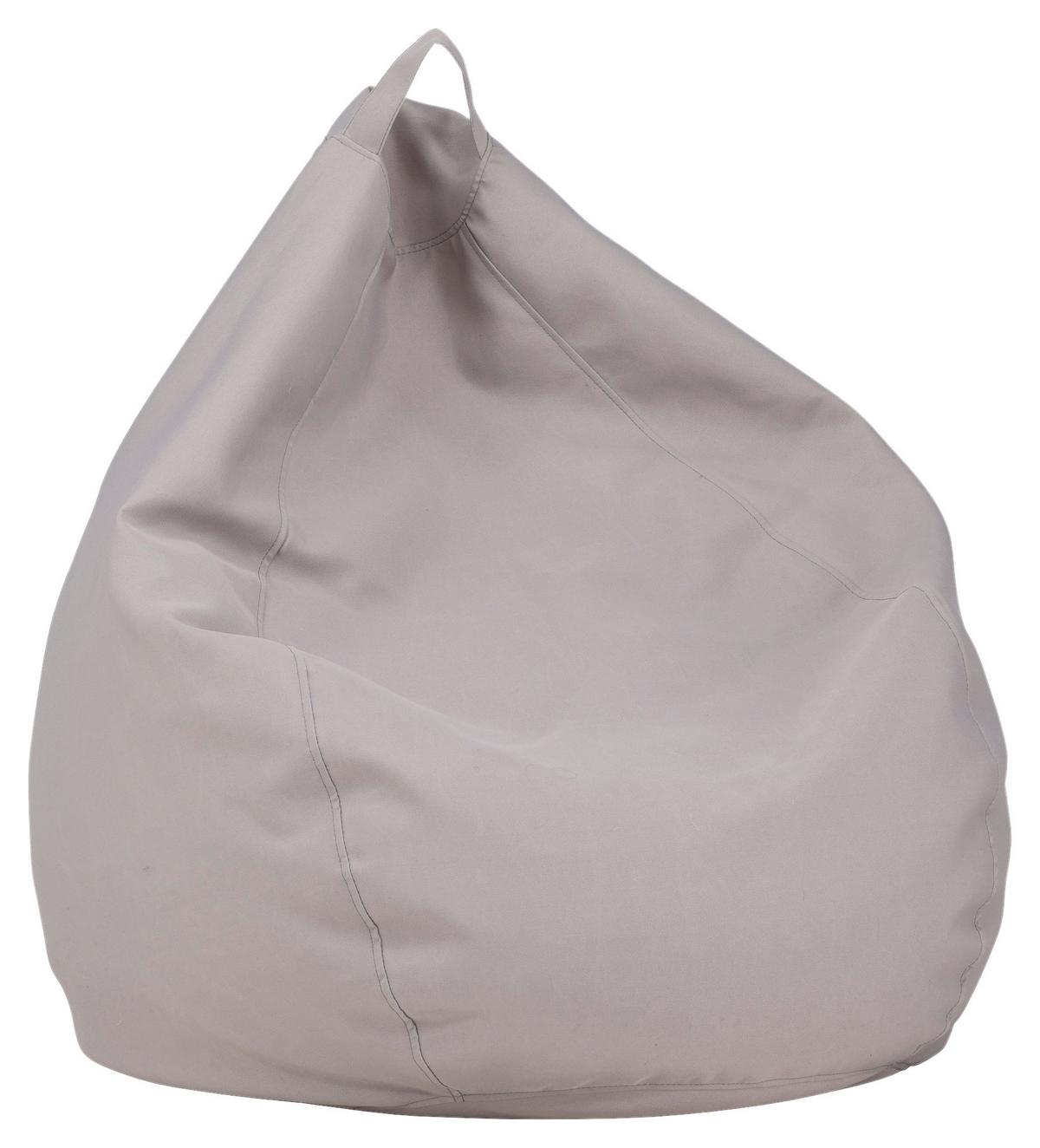 Outdoorsitzsack Bago ca. 90x110x90 cm Beige - Beige, KONVENTIONELL, Textil (90/110/90cm) - Gardenson