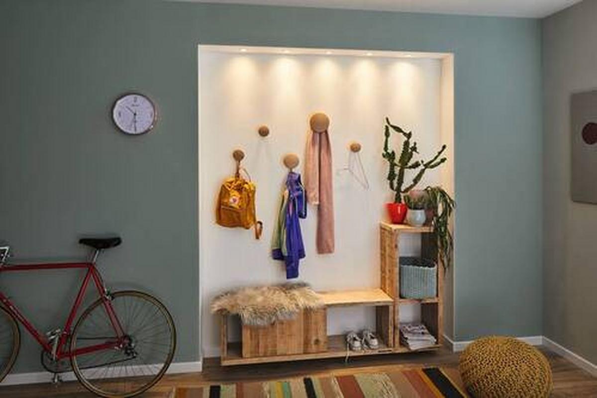 Deckenleuchte Nova mini in Weiß/Alufarben max. 4,2 W - Design (6,6cm) - Paulmann