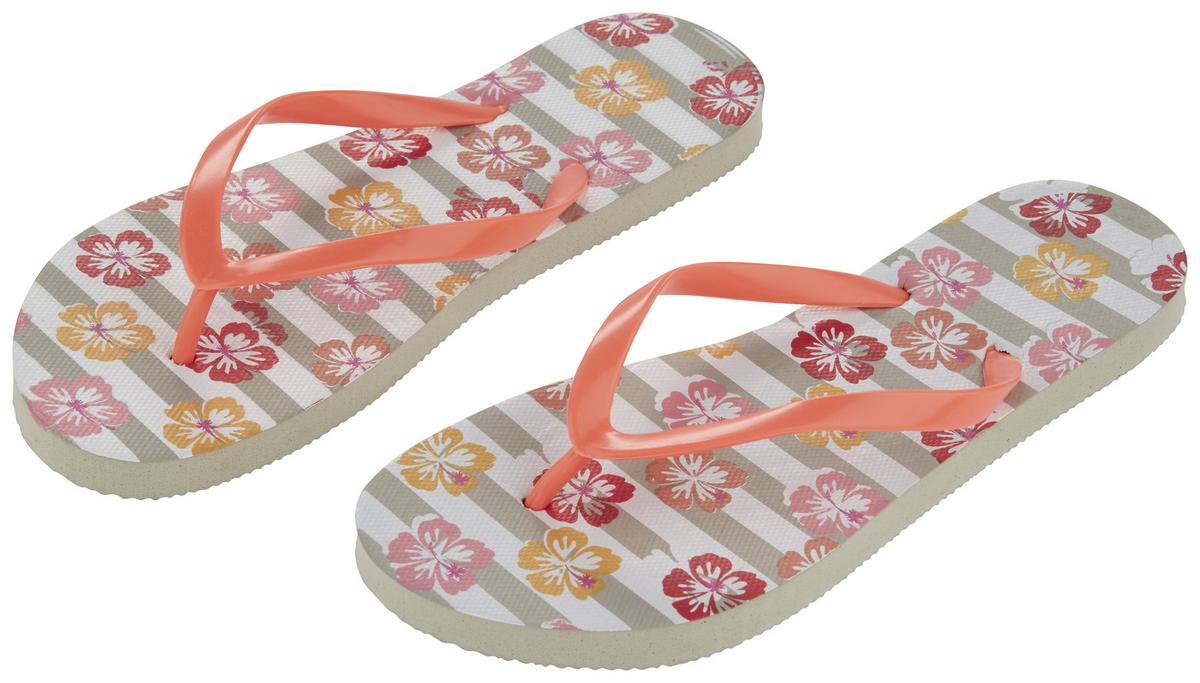Strandpapucs Sole - lila/világosszürke, Lifestyle, műanyag