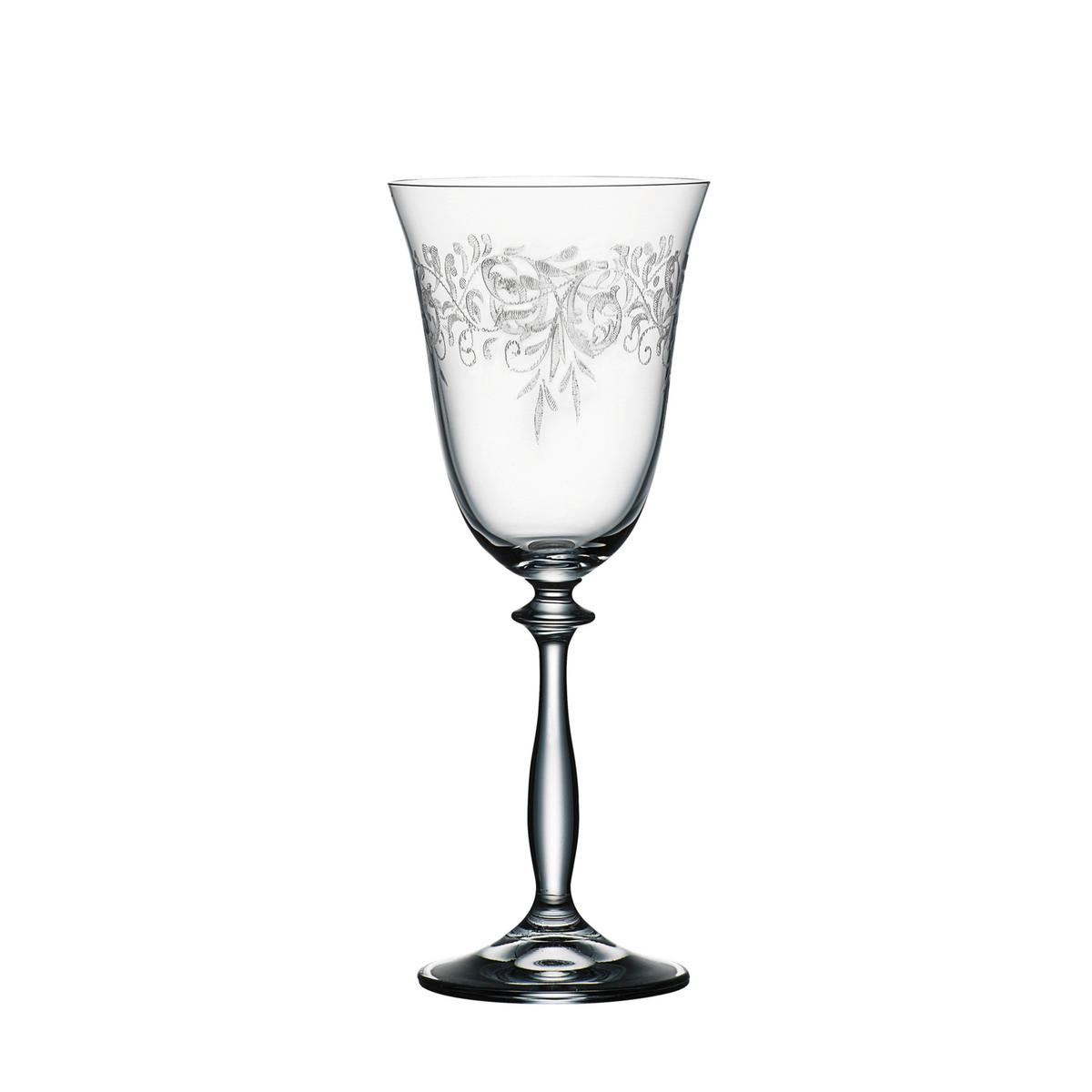 KOMPLET SZKŁA STOŁOWEGO ROMANCE - przejrzysty, Trend, szkło (0,25l) - Novel