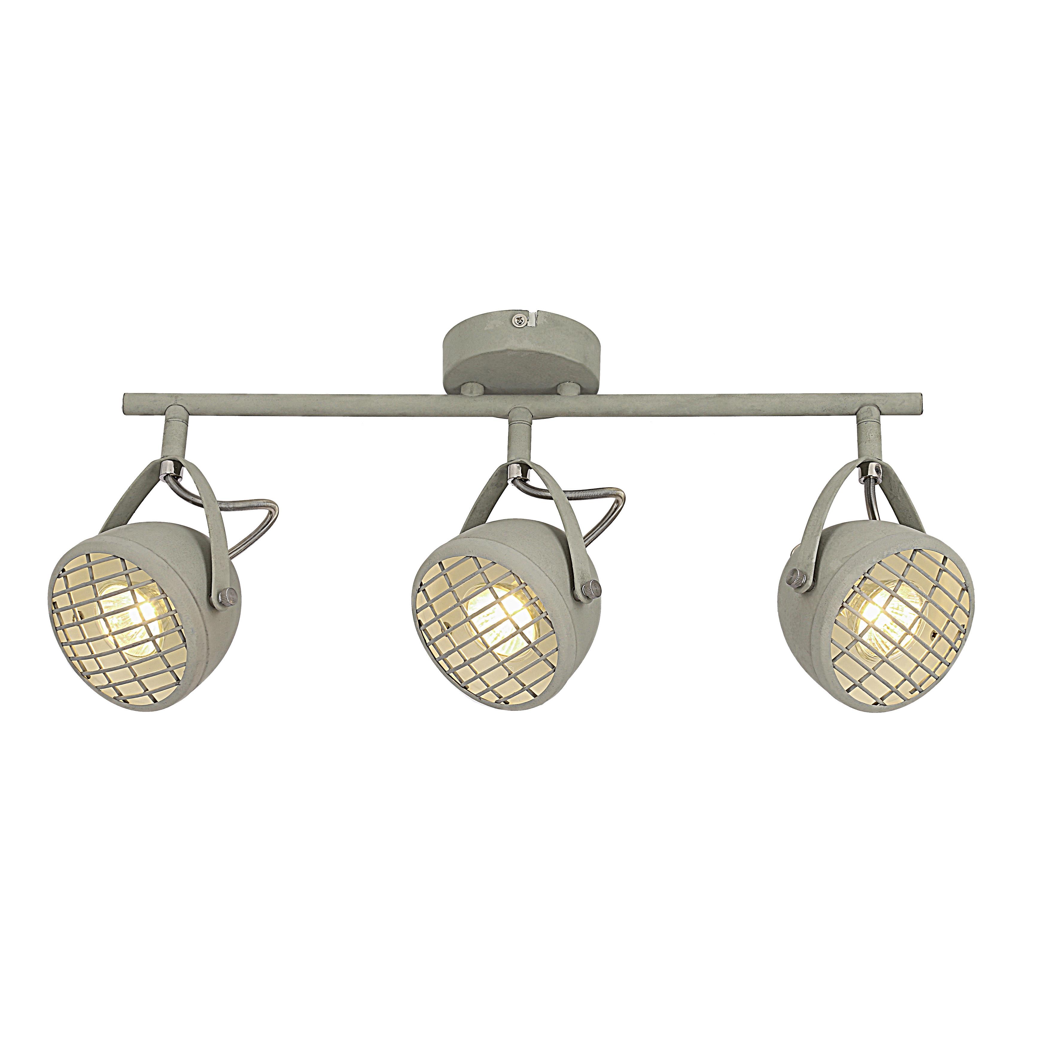 Reflektor Pent - svijetlo siva, Trend, metal (45/10/21cm)