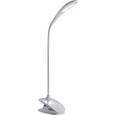 Schreibtischleuchte Bello, max. 3,2 Watt - Weiß, MODERN, Kunststoff (6,5/46,8/12cm)