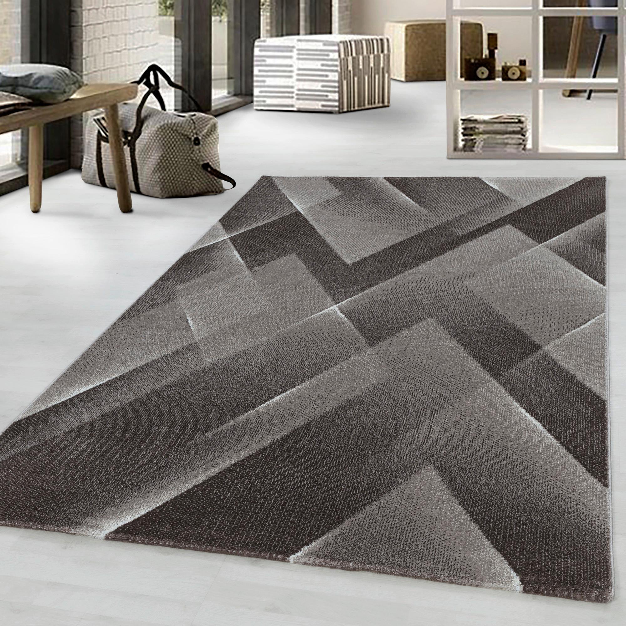 Webteppich Costa Braun ca. 240x340cm - Braun, Design, Textil (240/340cm)
