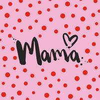 Serviette Mama Rosa ca. 17x17cm - Multicolor, KONVENTIONELL, Papier (17.5/17.5cm) - PPD