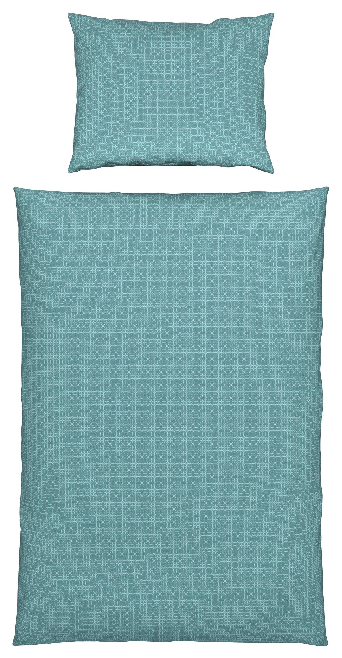 Ágyneműhuzat-garnitúra Laura - kék, Konventionell, textil (140/200cm) - Modern Living