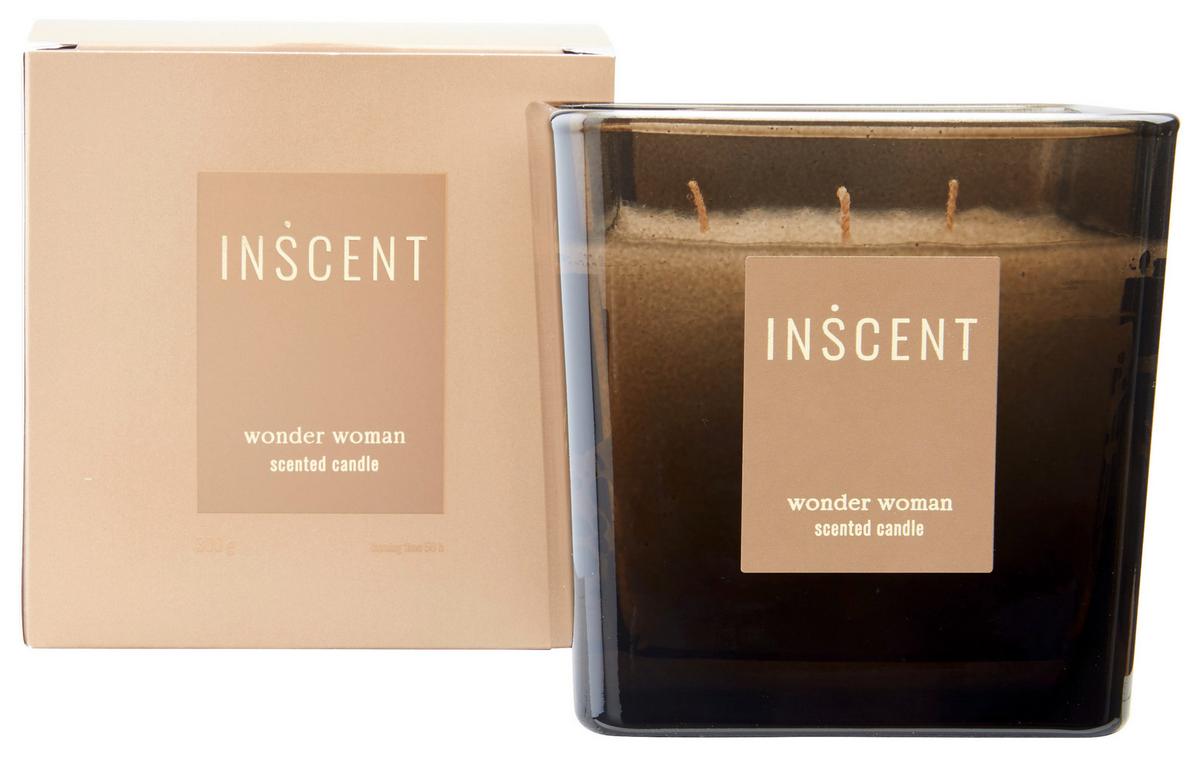 Genießen Sie einladende Duftsy Genießen Sie einladende Duftsy - Klar/Braun, Design, Glas (10/10/10cm) - Inscent