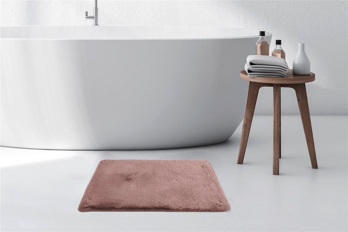 FELLTEPPICH RABBIT 525 - Rosa, Konventionell (40/60cm) - Kayoom