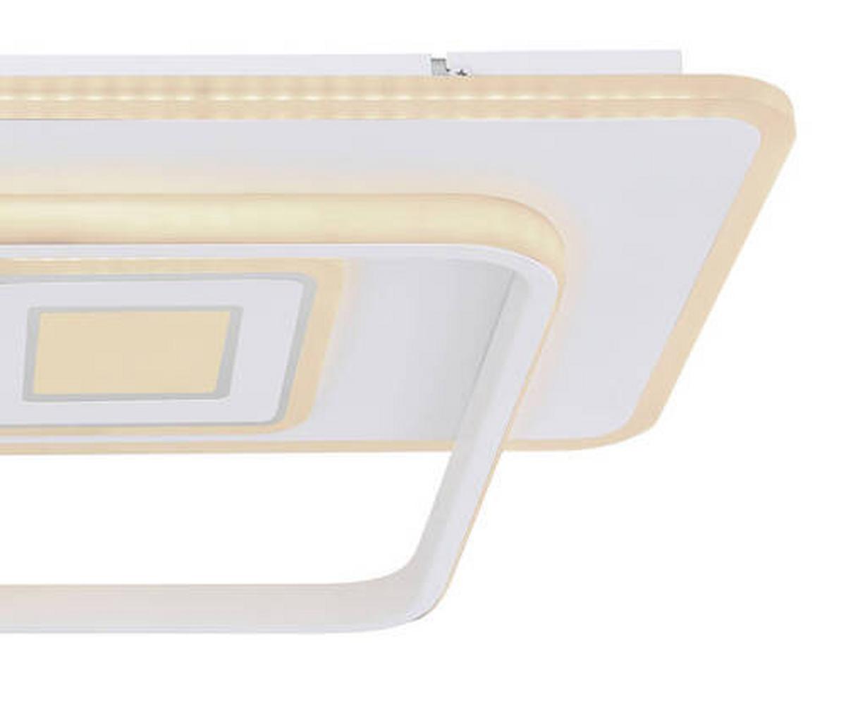 Led Svjetiljka Stropna 48443-55 Roderick - bijela/boje kroma, Basics, metal/plastika (44/65/6cm) - Globo